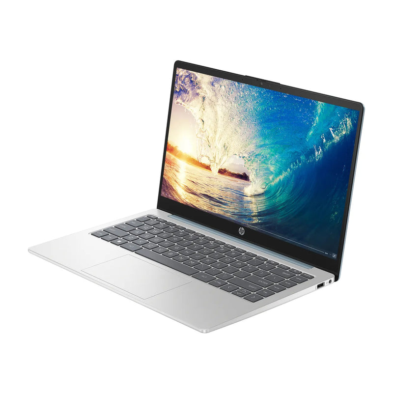 HP Laptop 14" FHD, AMD Ryzen 5 7520U, 8GB RAM, 512GB SSD, AMD Radeon, Windows 11 Home | Plateado Azul