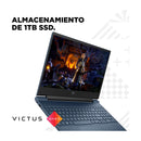 HP Victus Laptop Gaming 15.6" FHD 144Hz, Intel Core i7-13620H, 16GB RAM, 1TB SSD, NVIDIA GeForce RTX 4050 6GB, Audio B&O, Windows 11 Home | Azul