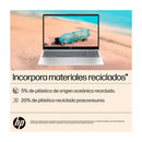 HP Laptop 15.6" FHD, AMD Ryzen 3 7320U, 8GB RAM, 512GB SSD, AMD Radeon, Windows 11 Home | Plateado Azul