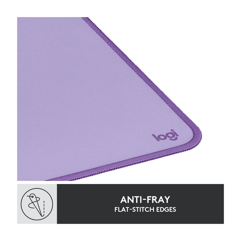 Logitech Desk Mat Alfombrilla para Escritorio | Antideslizante | Resistente a Salpicaduras | Lavanda