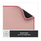 Logitech Desk Mat Alfombrilla para Escritorio | Antideslizante | Resistente a Salpicaduras | Rosa