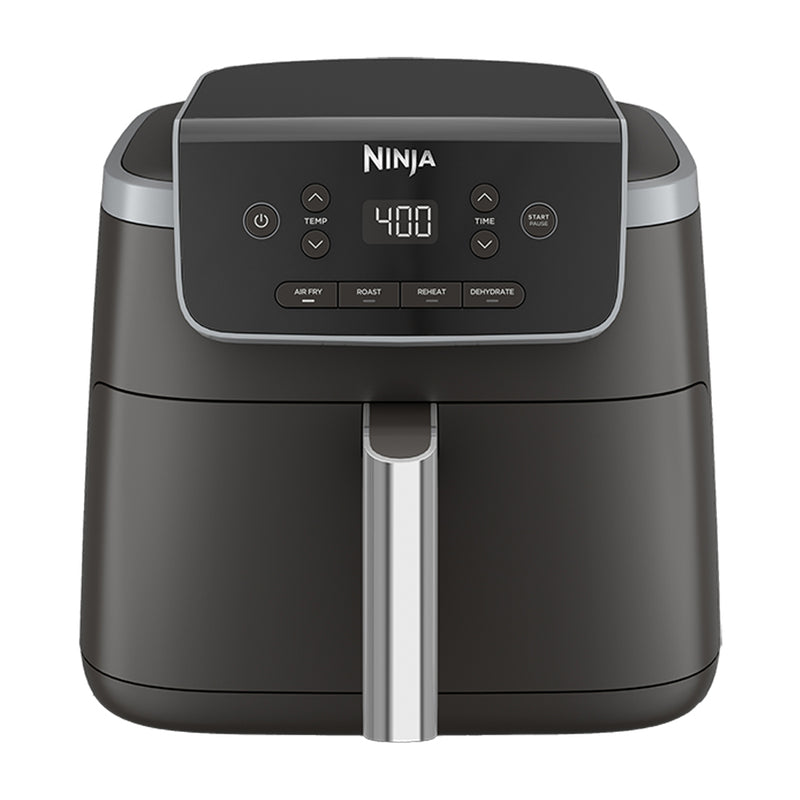 Ninja Freidora de Aire Digital | 4.7L | Tecnología Air Crisp | 4 Programas | Antiadherente | Negro