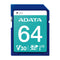 ADATA Memoria SDXC de 64GB | UHS-I | V30 | U3 | Clase 10 | 100Mb/s