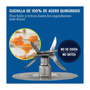 Oster Xpert Series Licuadora de 3 Velocidades | Programas Automáticos | Tritan | Pulso | Tecnología Reversible | All-Metal-Drive | 2L | 1500W | Plateado