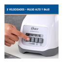 Oster Licuadora de 2 Velocidades | Boroclass | All-Metal Drive | Función de Pulso | 1.5L | 800W | Blanco