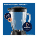 Oster Licuadora de 6 Velocidades | Boroclass | All-Metal Drive | Función de Pulso | 1.5L | 800W | Negro