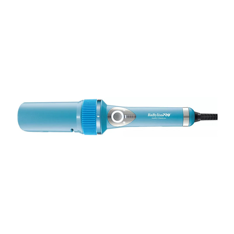 BaBylissPRO MiraCurl Rizador para el Cabello Profesional | Nano Titanium | 1.25" | Azul