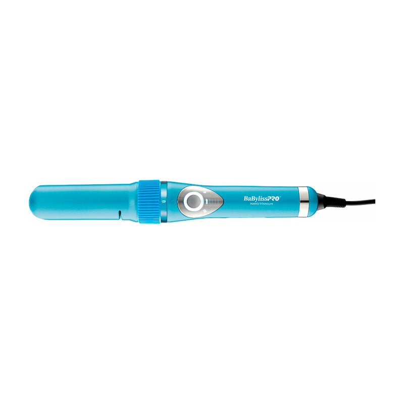 BaBylissPRO MiraCurl Rizador para el Cabello Profesional | Nano Titanium | 0.75" | Azul