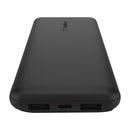 Belkin Power Bank Batería Portátil para Smartphones y Tablets | 10000Mah | Negro