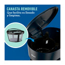 Oster Cafetera de 12 Tazas | Filtro Permanente Lavable | Pausa y Servir | Negro