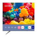 Sankey Televisor QLED Ultra HD 4K HDR Smart de 50" | Procesador Quad Core 4K | Quantum Dot | Frameless Design | Ultra Slim | Web OS