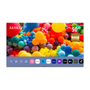 Sankey Televisor QLED Ultra HD 4K HDR Smart de 50" | Procesador Quad Core 4K | Quantum Dot | Frameless Design | Ultra Slim | Web OS