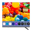 Sankey Televisor QLED Ultra HD 4K HDR Smart de 85" | Procesador Quad Core 4K | Quantum Dot | Frameless Design | Ultra Slim | Web OS