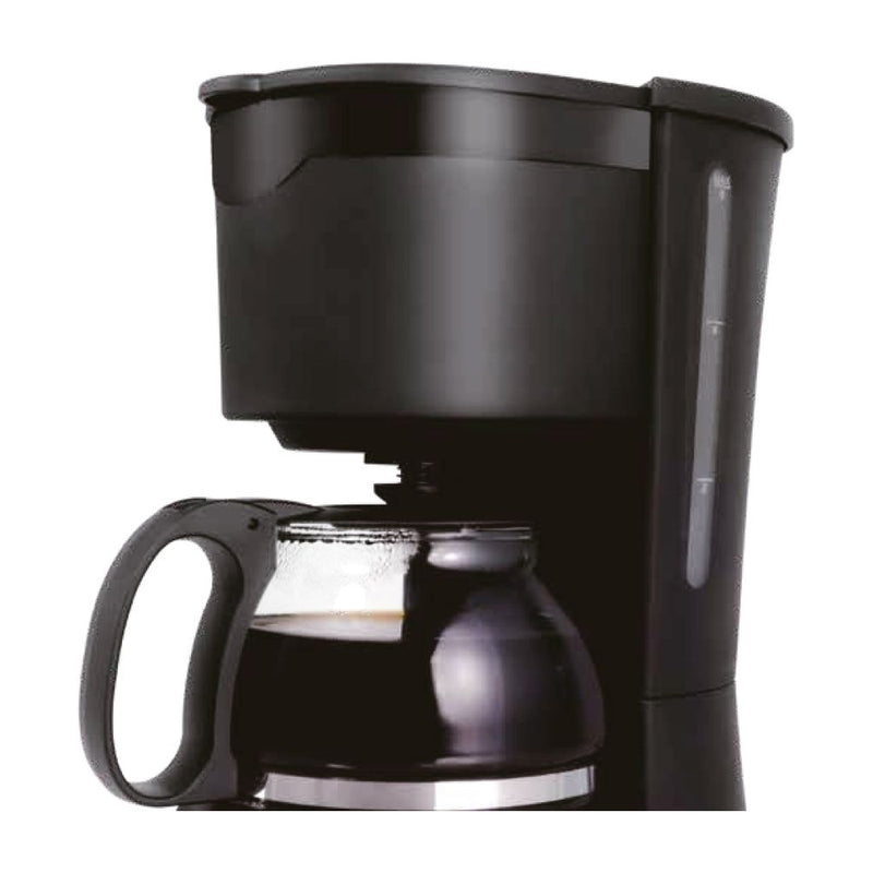 Sankey Cafetera de 6 Tazas | Filtro Lavable Permanente | Canasta Removible | Negro