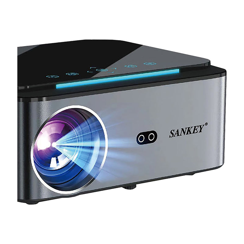 Sankey Proyector LED FHD | 16500 Lúmenes | 50" - 200" | Bluetooth | WiFi | Compatibilidad 4K