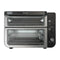 Ninja Horno Eléctrico Doble 10-en-1 | Digital | Freidora de Aire | Convección | Tecnología FlavorSeal | FlexDoor | 1800W | Negro Plateado