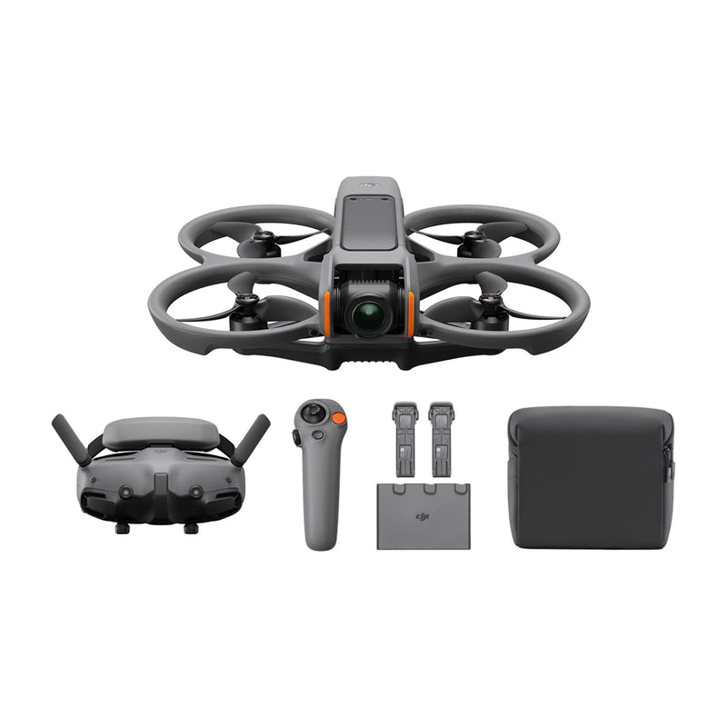 DJI Avata 2 Drone Fly More Combo | Quadcopter | 12MP | Video 4K | 3 Baterías | Cargador Triple | First Person View | OcuSync 4.0 | 23 Min