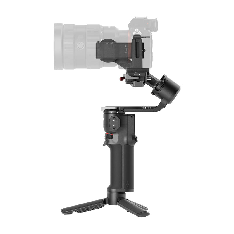 DJI RS 3 Mini Gimbal para Cámaras | Estabilizador de 3-Ejes | Modo Horizontal & Vertical | OLED Touchscreen | 10H | Negro