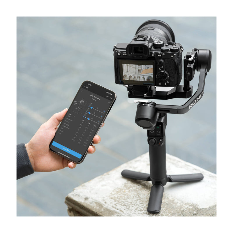 DJI RS 3 Mini Gimbal para Cámaras | Estabilizador de 3-Ejes | Modo Horizontal & Vertical | OLED Touchscreen | 10H | Negro