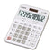 Casio Calculadora de 12 Digitos | Portátil | Batería Solar | Blanco