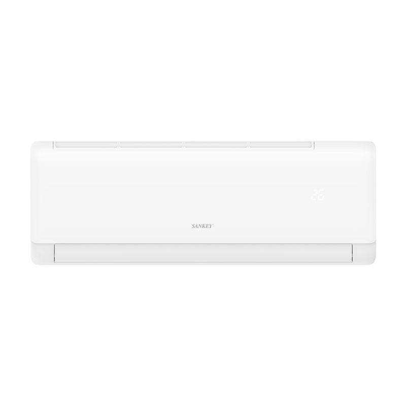 Sankey Aire Acondicionado Split Inverter 12,000 BTU | Alta Eficiencia | Enfriamiento Supremo | Silver Ion | Filtro de Carbon Activo | 220v