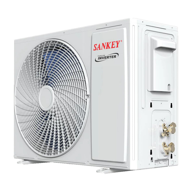 Sankey Aire Acondicionado Split Inverter 12,000 BTU | Alta Eficiencia | Enfriamiento Supremo | Silver Ion | Filtro de Carbon Activo | 220v