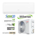 Sankey Aire Acondicionado Split Inverter 12,000 BTU | Alta Eficiencia | Enfriamiento Supremo | Silver Ion | Filtro de Carbon Activo | 220v