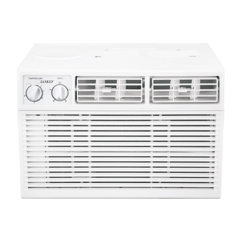 Sankey Aire Acondicionado de Ventana 12,000 BTU | Enfriamiento Supremo | Silencioso | 220v