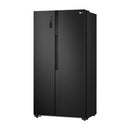 LG Refrigeradora Side By Side Smart Inverter | Multi Air Flow | Panel Digital | 18p3 | Negro