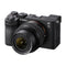 Sony a7C II Alpha Cámara Digital Mirrorless con Lente 28-60mm | ILCE-7CM2L | Full Frame | Negro