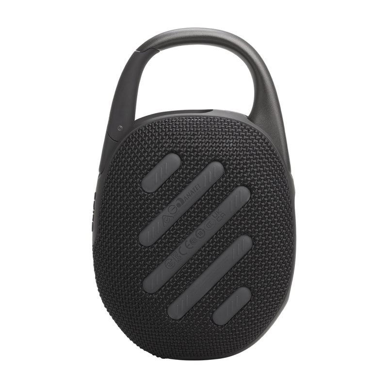 JBL Clip 5 Bocina Portátil Bluetooth Waterproof | Mosquetón | 12H | IP67 | Negro