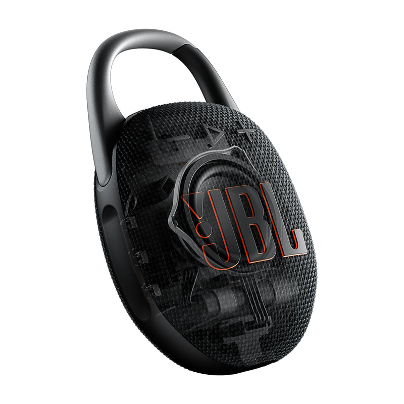 JBL Clip 5 Bocina Portátil Bluetooth Waterproof | Mosquetón | 12H | IP67 | Negro