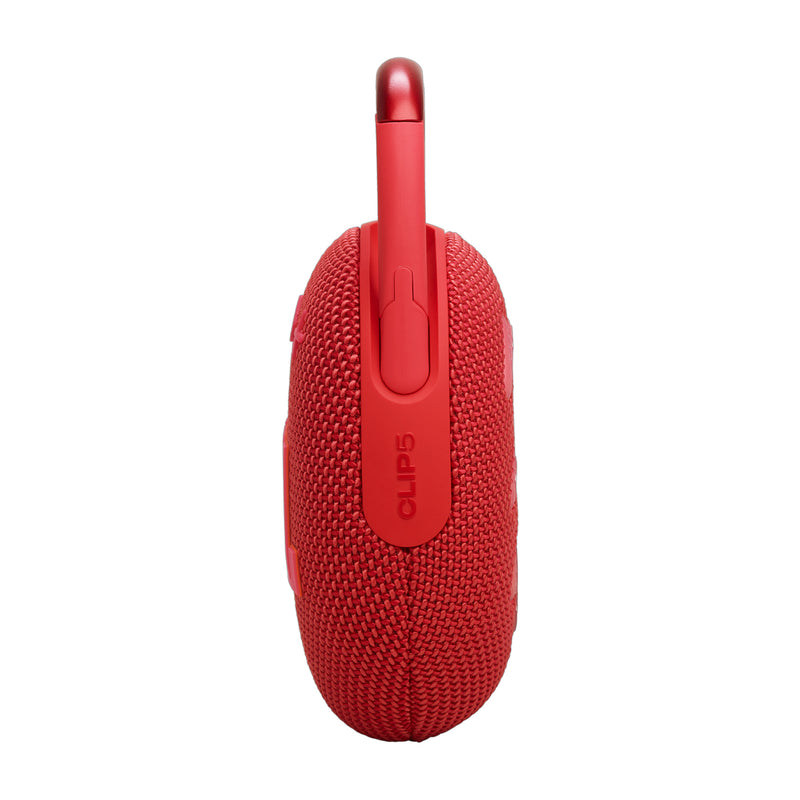 JBL Clip 5 Bocina Portátil Bluetooth Waterproof | Mosquetón | 12H | IP67 | Rojo