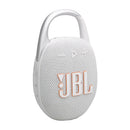 JBL Clip 5 Bocina Portátil Bluetooth Waterproof | Mosquetón | 12H | IP67 | Blanco