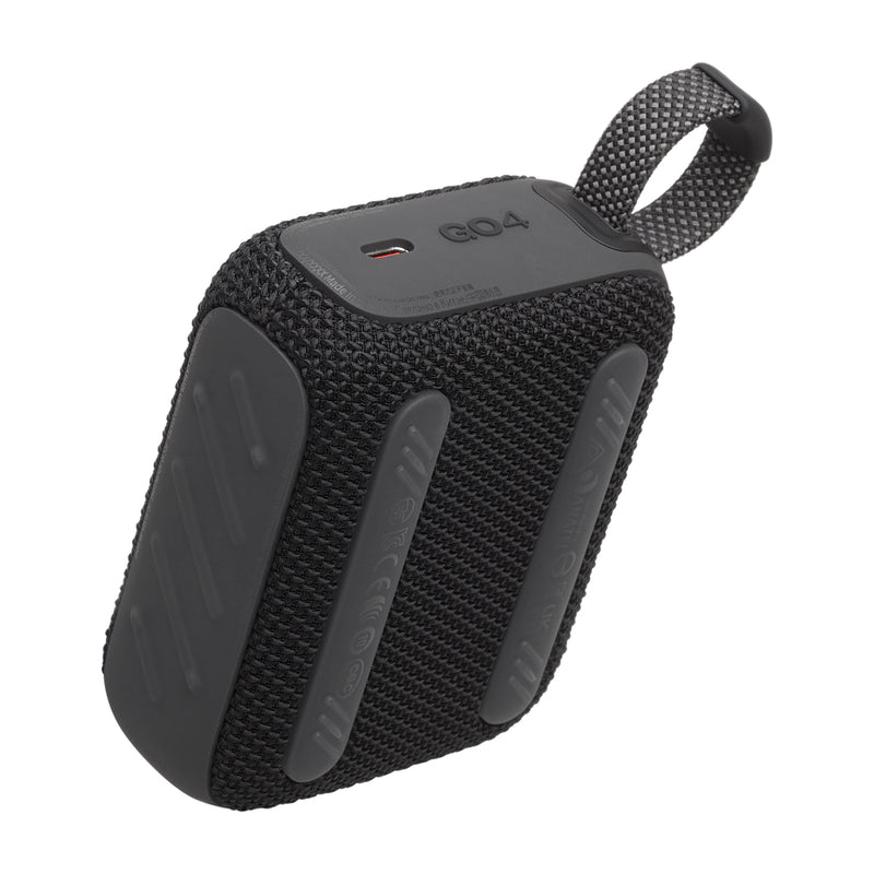 JBL GO 4 Bocina Portátil Bluetooth Waterproof | JBL Pro Sound | 7H | IP67 | Negro