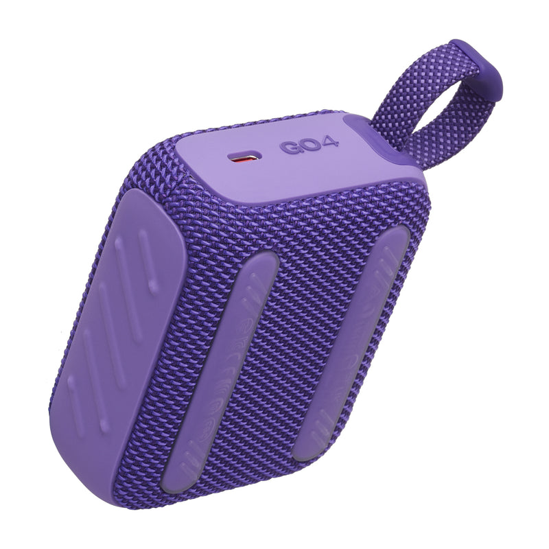 JBL GO 4 Bocina Portátil Bluetooth Waterproof | JBL Pro Sound | 7H | IP67 | Púrpura