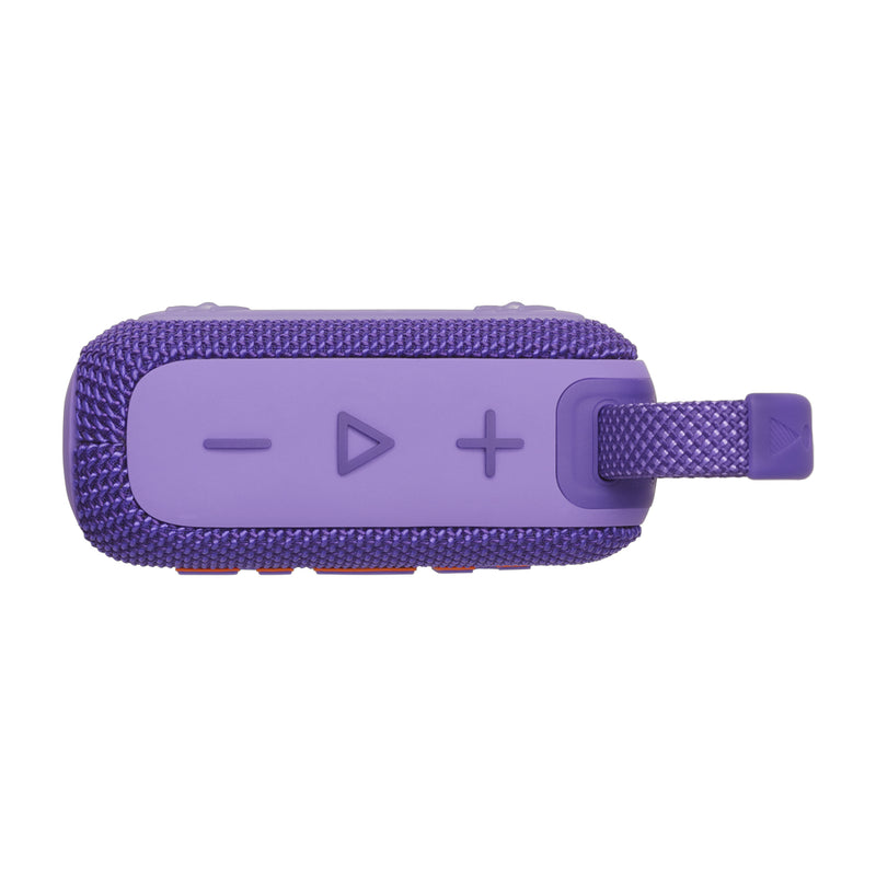 JBL GO 4 Bocina Portátil Bluetooth Waterproof | JBL Pro Sound | 7H | IP67 | Púrpura