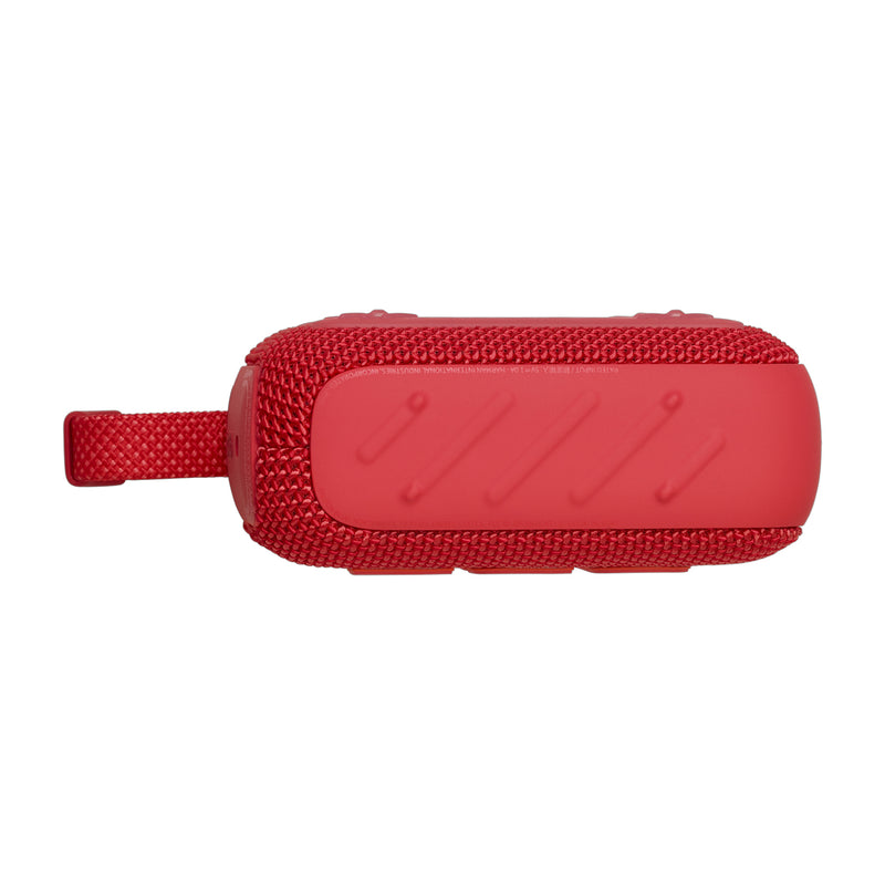 JBL GO 4 Bocina Portátil Bluetooth Waterproof | JBL Pro Sound | 7H | IP67 | Rojo