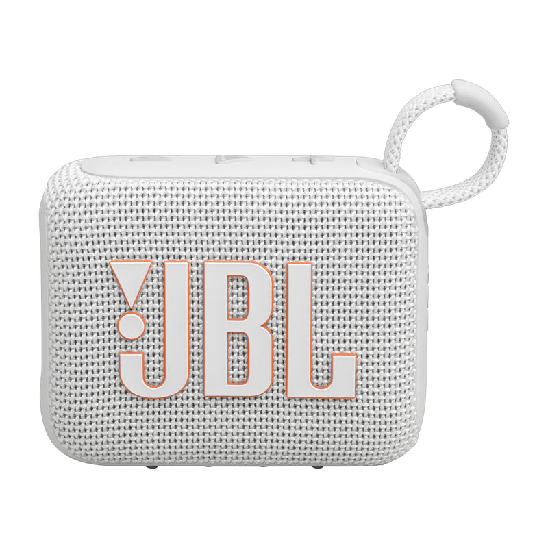 JBL GO 4 Bocina Portátil Bluetooth Waterproof | JBL Pro Sound | 7H | IP67 | Blanco