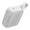 JBL GO 4 Bocina Portátil Bluetooth Waterproof | JBL Pro Sound | 7H | IP67 | Blanco