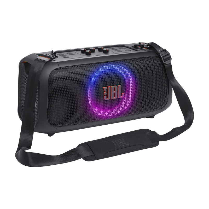 JBL PartyBox On-The-Go Essential Bocina Portátil Bluetooth | JBL Original Pro | Micrófono | Luces | 6H | IPX4 | Negro