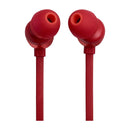 JBL Tune 310C Audífonos de Cable | Rojo