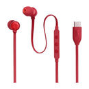 JBL Tune 310C Audífonos de Cable | Rojo