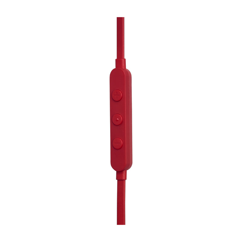 JBL Tune 310C Audífonos de Cable | Rojo