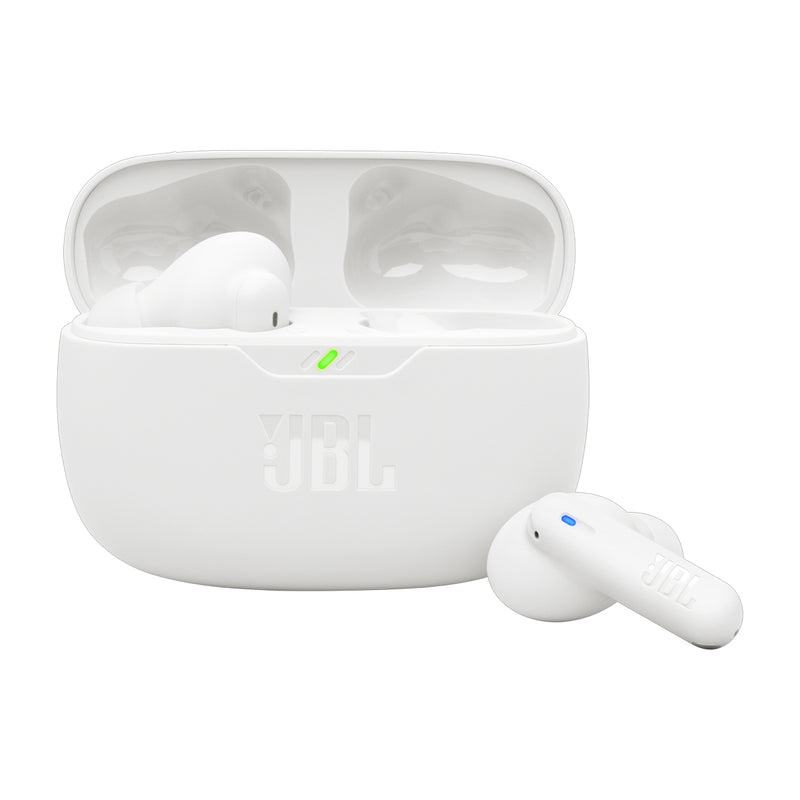 JBL Vibe Beam 2 True Wireless Audífonos Inalámbricos Bluetooth | Active Noise Cancelling | Blanco