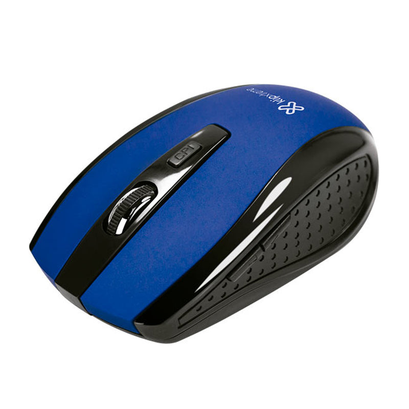 Klip Xtreme Klever Mouse Inalámbrico | Azul Negro