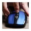 Klip Xtreme Klever Mouse Inalámbrico | Azul Negro