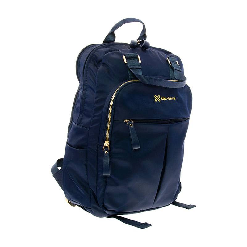 Klip Xtreme Toscana Mochila para Laptop de hasta 15.6" | Azul