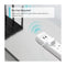 TP-Link Regleta Protectora de Sobretensión Inteligente WiFi | Control Remoto | Control por Voz | Programable | 3 Salidas | 2 USB