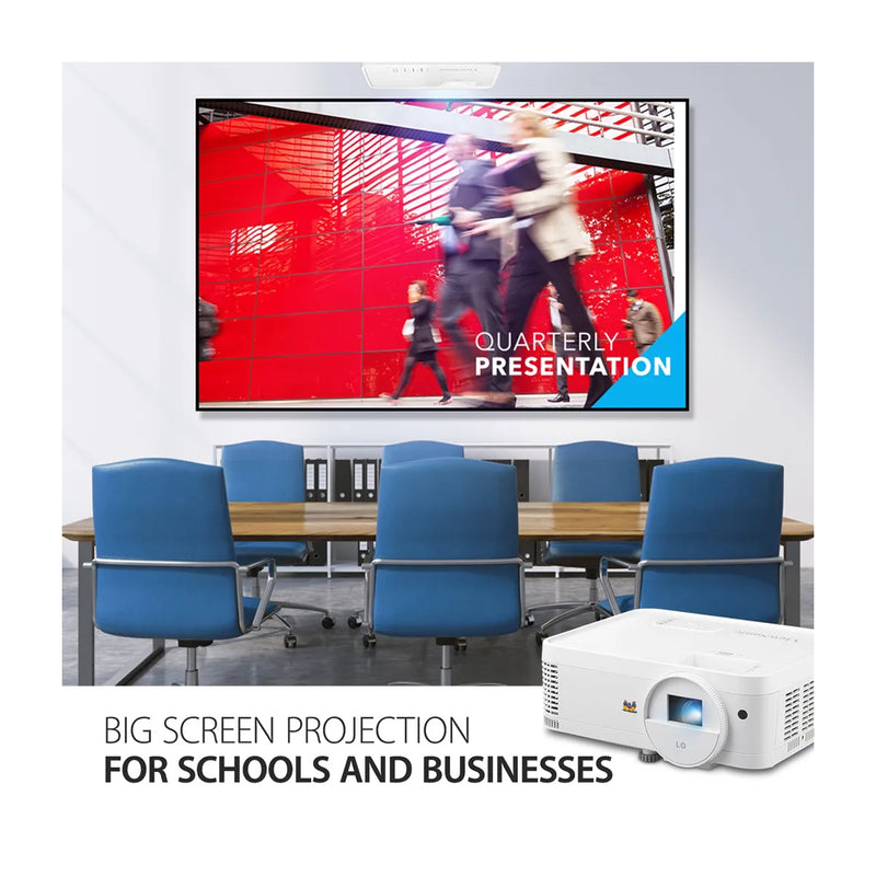 ViewSonic LS500WH Proyector | WXGA | 3000 Lúmenes | 30" - 300" | 16:10 | SuperColor